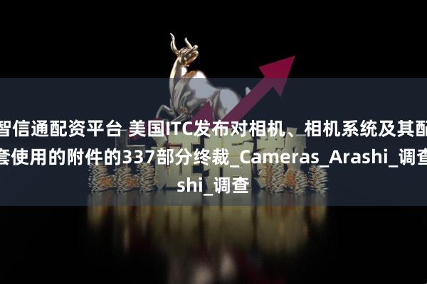 智信通配资平台 美国ITC发布对相机、相机系统及其配套使用的附件的337部分终裁_Cameras_Arashi_调查